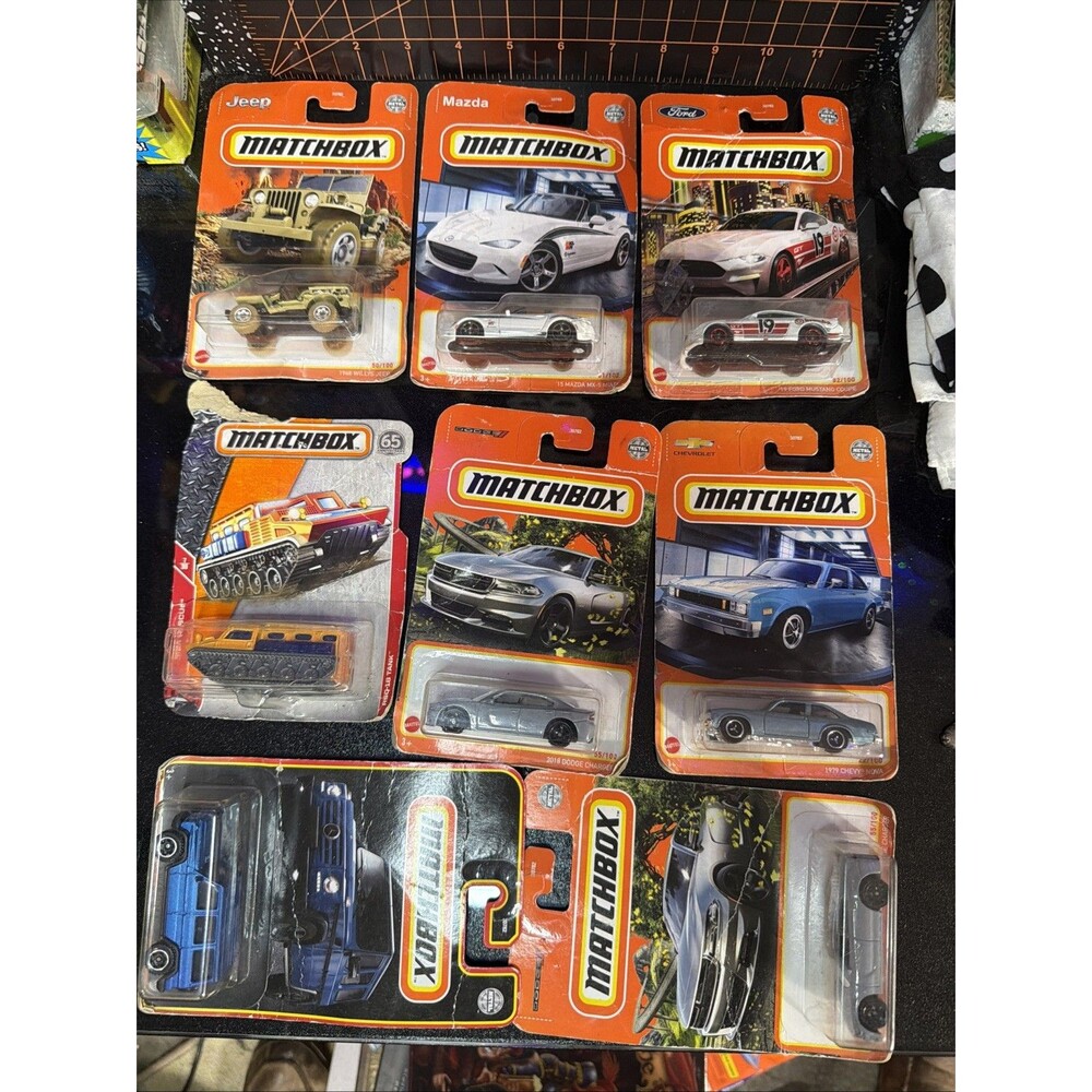 Hot Wheels Matchbox 10 Car Lot Viper G500 Mustang Nova Miata Jeep Sealed See Pic